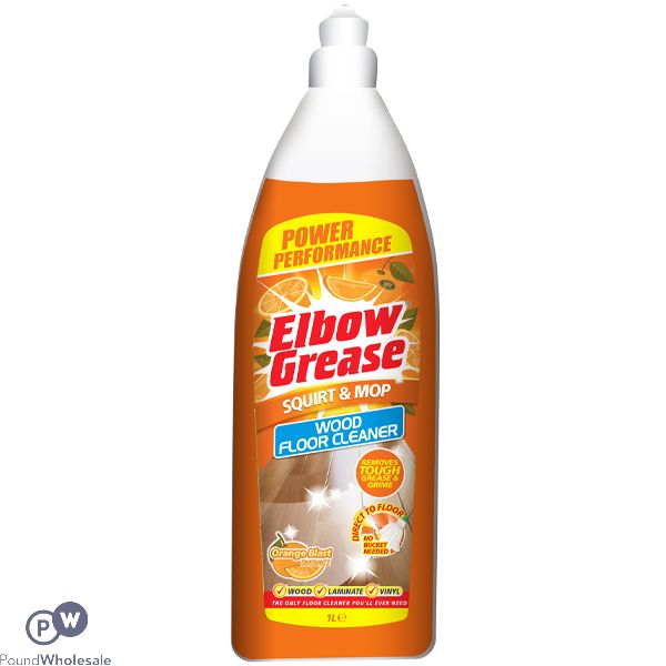 Elbow Grease Squirt & Mop Orange Blast Wood Floor Cleaner 1l