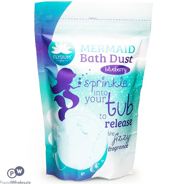 Elysium Spa Mermaid Bath Dust Blueberry 400g