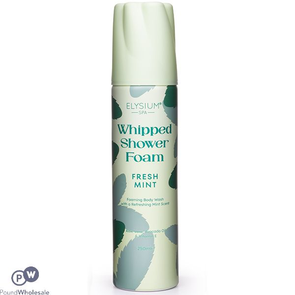 Elysium Spa Whipped Shower Foam Fresh Mint Body Wash 250ml