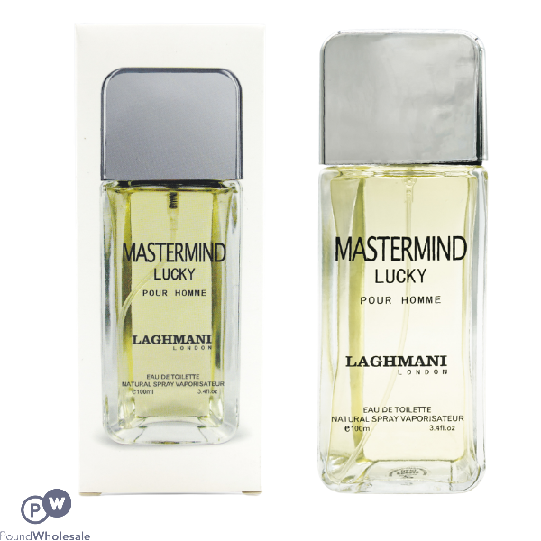 Mastermind Lucky Pour Homme Eau De Toilette By Laghmani London 100ml (1 Million Lucky By Paco Rabanne Inspiration)