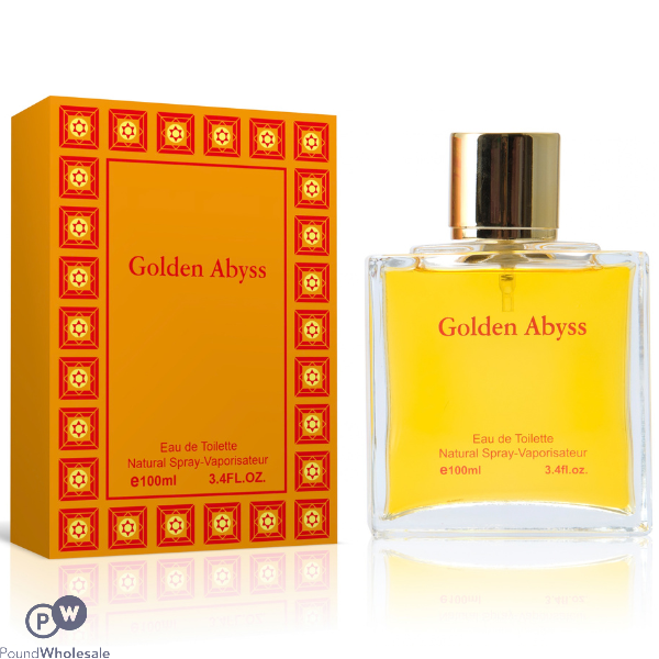 Golden Abyss Pour Homme Eau De Toilette 100ml (silver Mountain Water By Creed Inspiration)