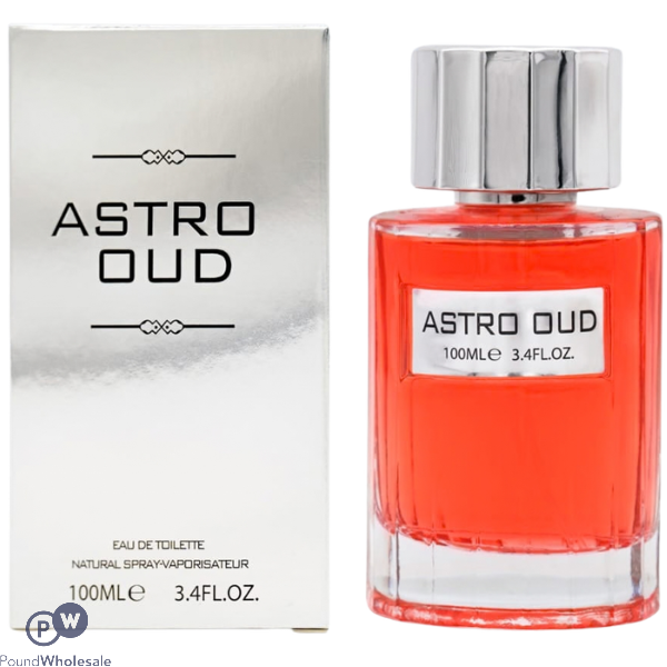 Astro Oud Pour Homme Eau De Toilette 100ml (oud Wood By Tom Ford Inspiration)