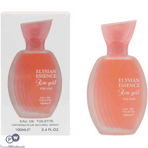 Elysian Essence Rose Gold For Her Eau De Toilette 100ml (coco Mademoiselle By Chanel Inspiration)
