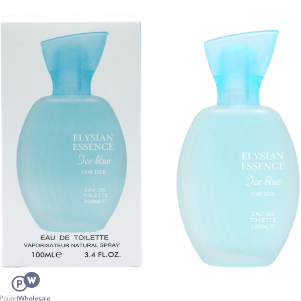 Elysian Essence Ice Blue For Her Eau De Toilette 100ml (good Girl Carolina Herrera Inspiration)