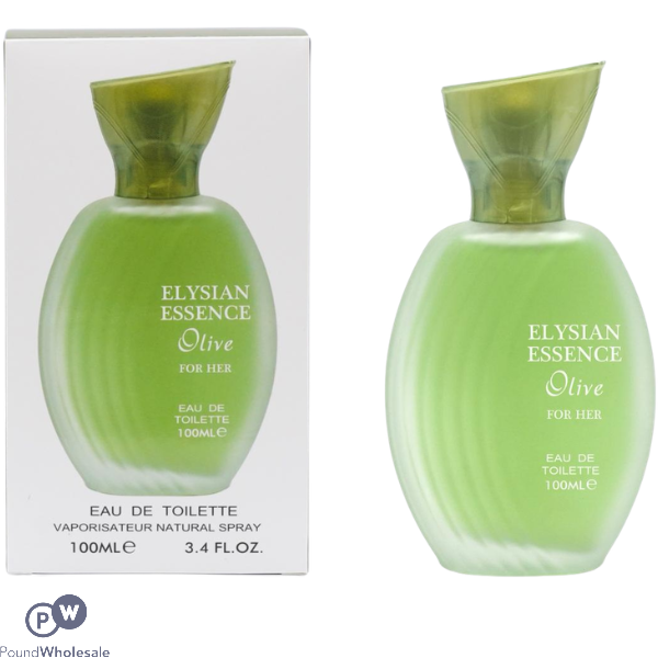 Elysian Essence Olive For Her Eau De Toilette 100ml (yum Pistachio Gelato 33 By Kayali Inspiration)