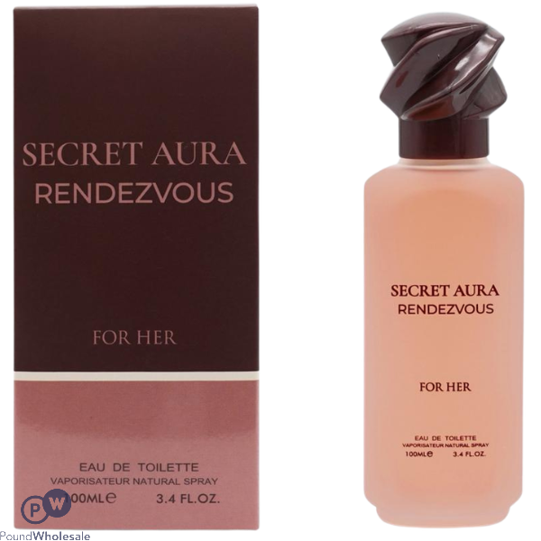 Secret Aura Rendezvous For Her Eau De Toilette 100ml (lady Million By Paco Rabanne Inspiration)