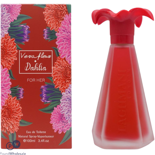 Verafleur Dahlia For Her Eau De Toilette 100ml (viktor & Rolf Flowerbomb Inspiration)