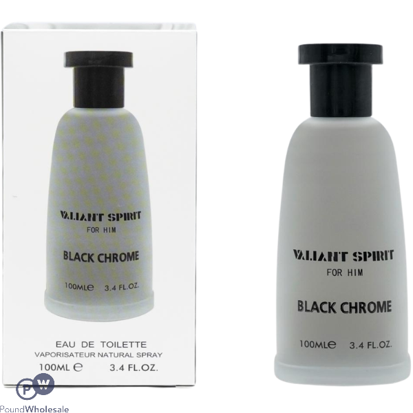 Valiant Spirit Black Chrome For Him Eau De Toilette 100ml (ysl Myself Inspiration)