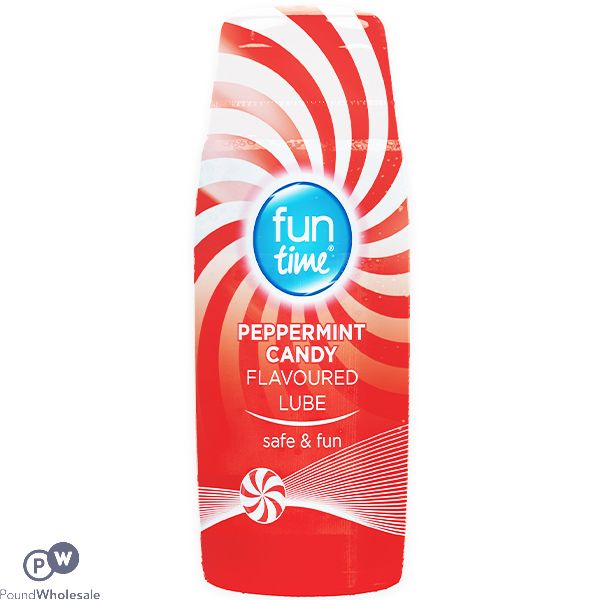 Fun Time Peppermint Candy Flavoured Lube 75ml