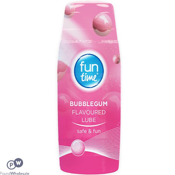 Fun Time Bubblegum Flavoured Lube 75ml