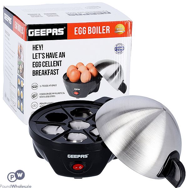 Geepas 350w Egg Boiler Cooker