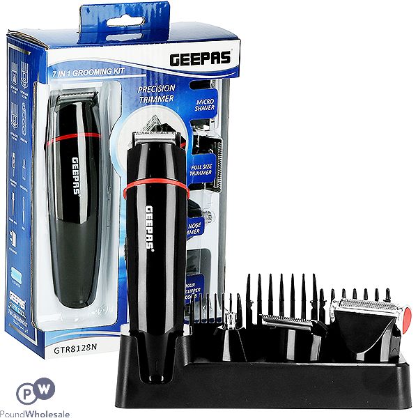 Geepas 7-in-1 Precision Trimmer Grooming Kit