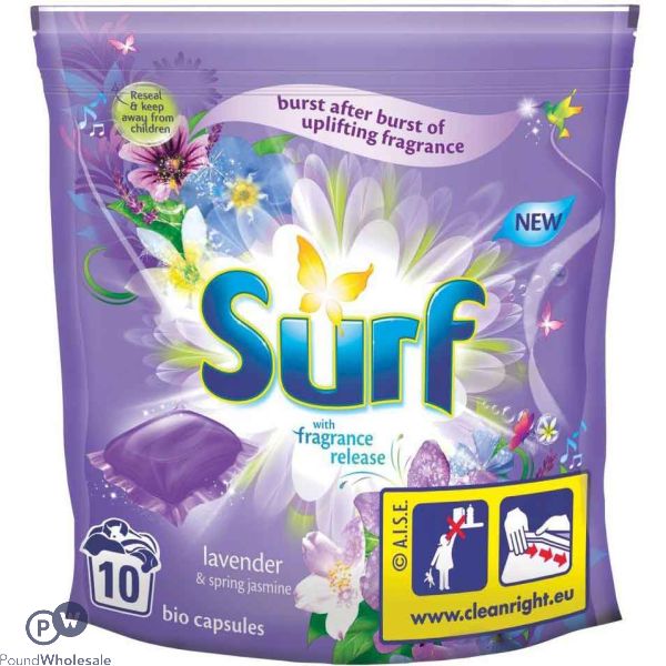 Surf Lavender & Spring Jasmin Bio Capsules 10 Pack