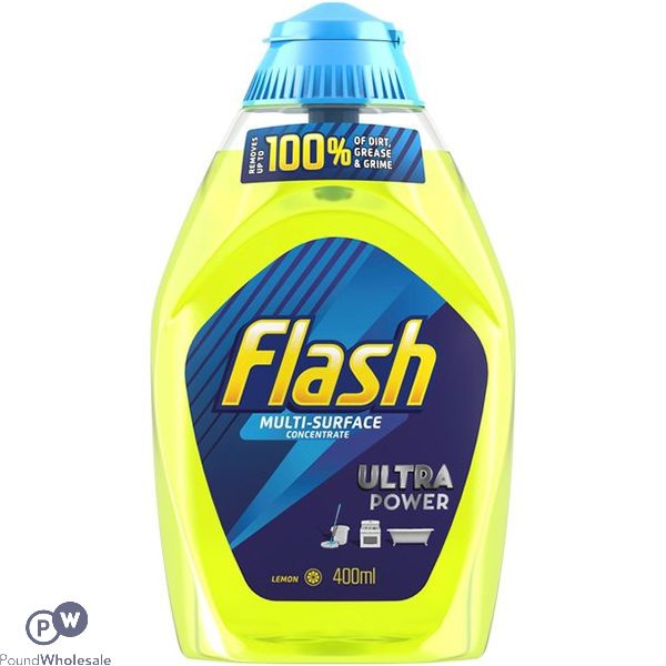 Flash Ultra Power Multi-surface Concentrate Lemon