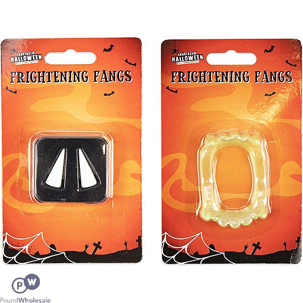 Halloween Frightening Fangs Assorted