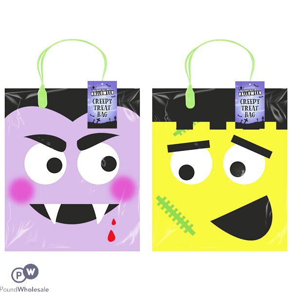 Halloween Creepy Trick Or Treat Loot Bag Assorted
