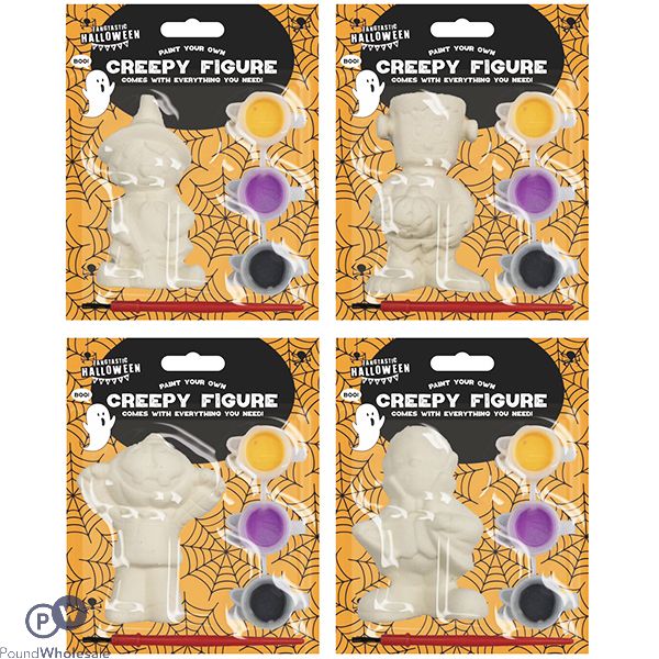 Halloween Paint Your Own Figure Kit Assorted
