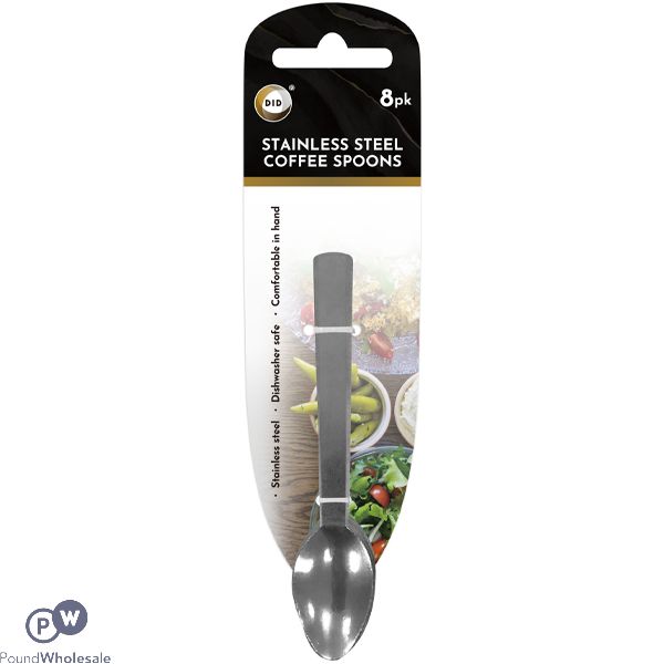 Did Stainless Steel Coffee Spoons 8 Pack