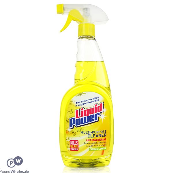 Liquid Power Anti-bacterial Citrus Lemon Multi-purpose Cleaner 750ml