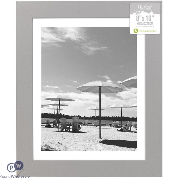 Home Collection Nottingham Grey Photo Frame 20cm X 25cm