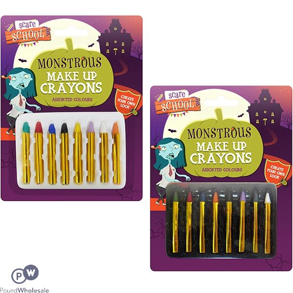 Scare School Monstrous Make-up Crayons