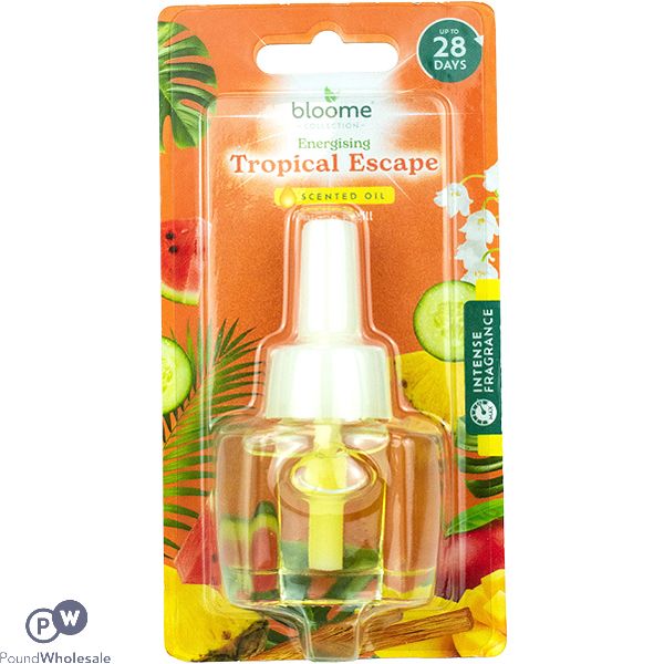 Bloome Energising Tropical Escape Scented Oil Refill 20ml