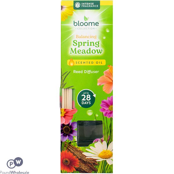 Bloome Balancing Spring Meadow Scented Oil Reed Diffuser 30ml