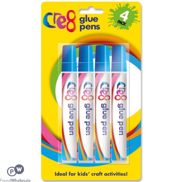 Cre8 Glue Pens 4 Pack