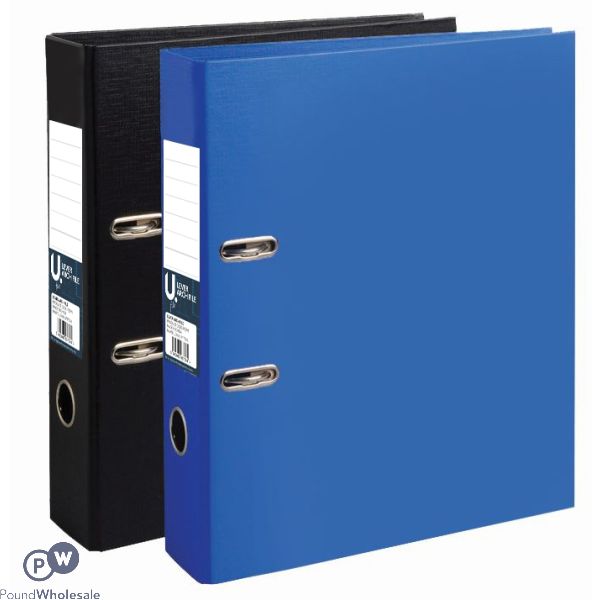 Lever Arch File 2 Assorted Colours