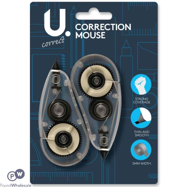 Correction Mouse 2 Pack