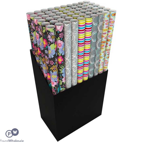 3m Generic Giftwrap 5 Assorted Designs