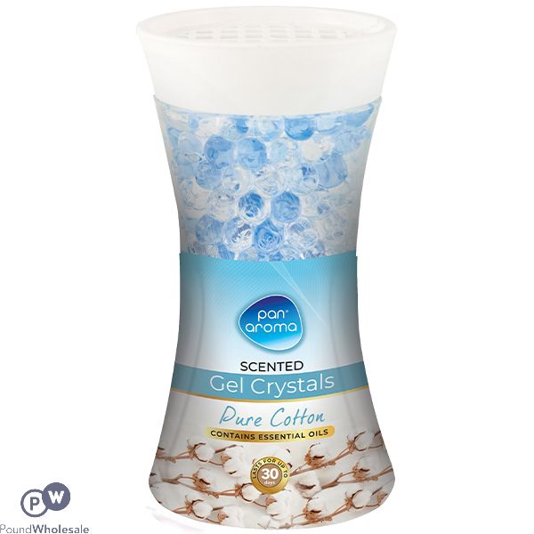 Pan Aroma Pure Cotton Scented Gel Crystals Air Freshener 150g