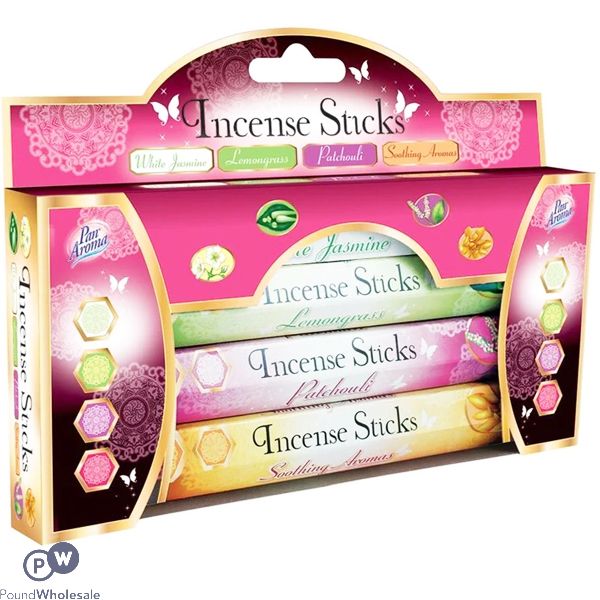 Pan Aroma Incense Sticks Gift Set 4 Pack