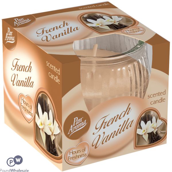 Scented Pot Candle - French Vanilla 