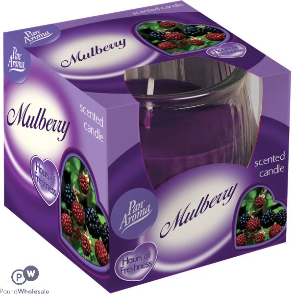 Scented Pot Candle - Mulberry