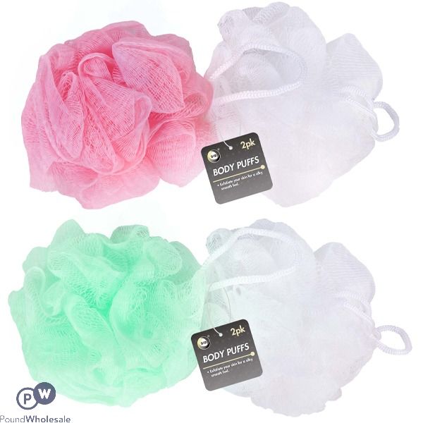 Did Mixed Body Puffs 2pc Assorted Colours