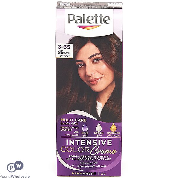 Palette Dark 3-65 Chocolate Intensive Permanent Hair Colour Creme