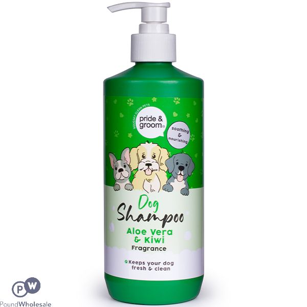 Pride & Groom Aloe Vera & Kiwi Dog Shampoo 500ml