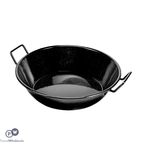 Royalford Non-stick Enamel-coated Wok Pan 22cm