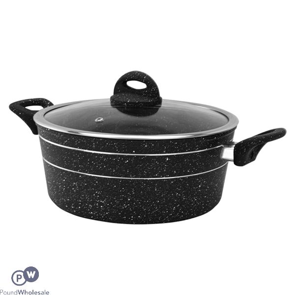 Royalford Forged Aluminium Granite Casserole Pan 26cm
