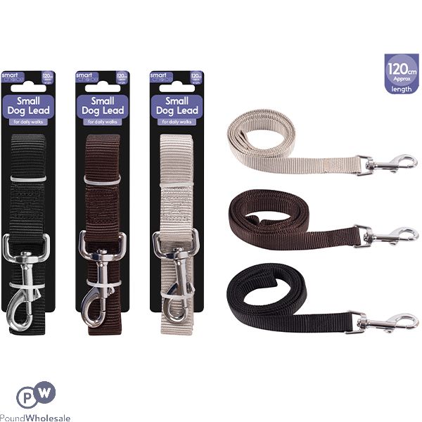 Smart Choice Small Dog Lead 1.2m Assorted Colours