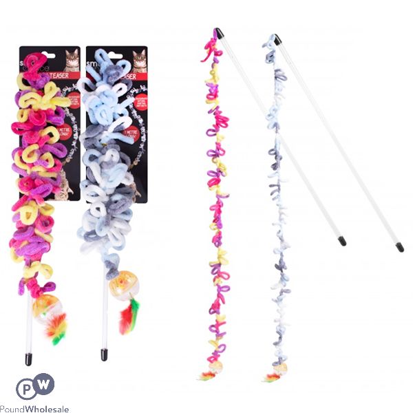 Smart Choice Soft Loopy Cat Teaser Toy Assorted Colours