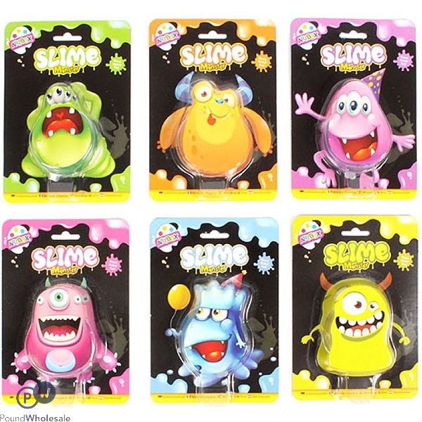 Artbox Slime Monster Squish Toy Assorted