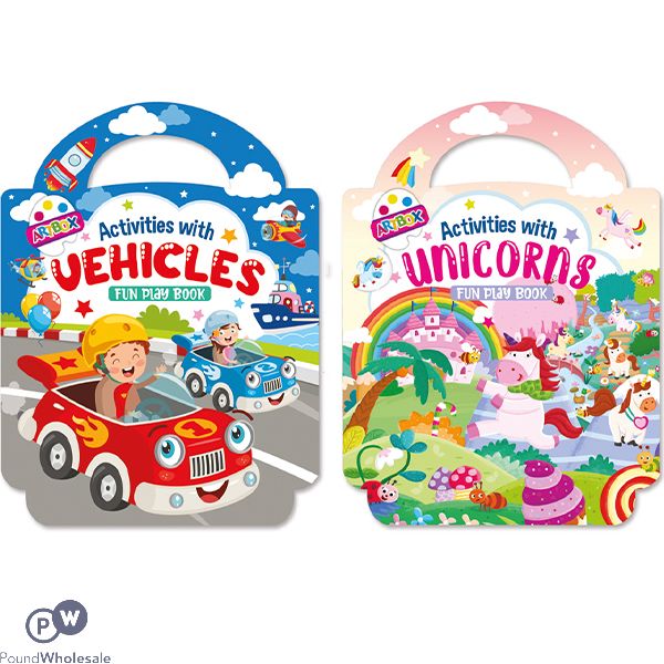 Artbox Activity Fun Play Book Assorted
