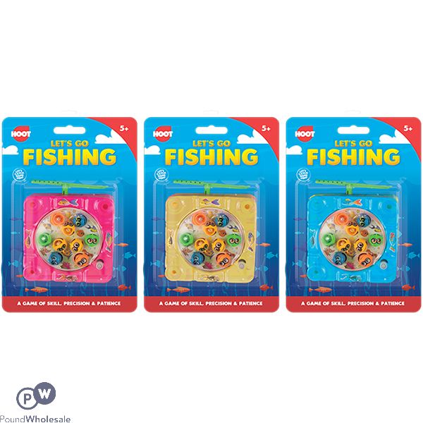 Hoot Let's Go Fishing Game Assorted