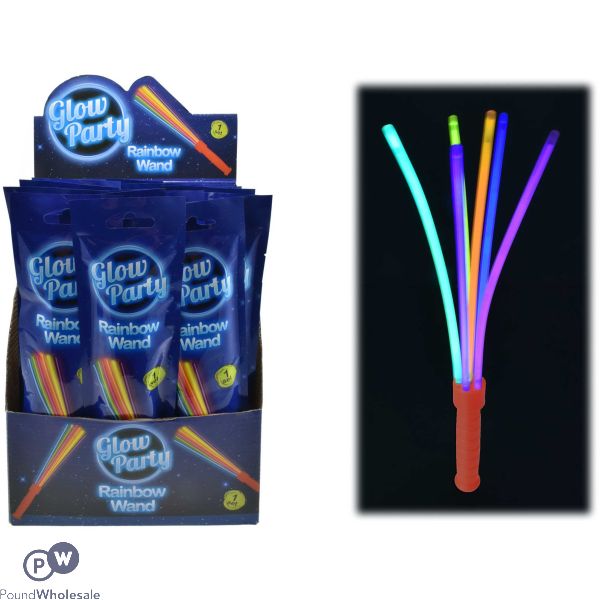 Glow Party Rainbow Wand Cdu