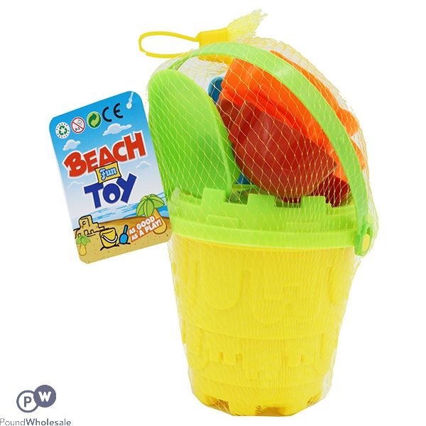 Beach Sand Tools & Bucket Set