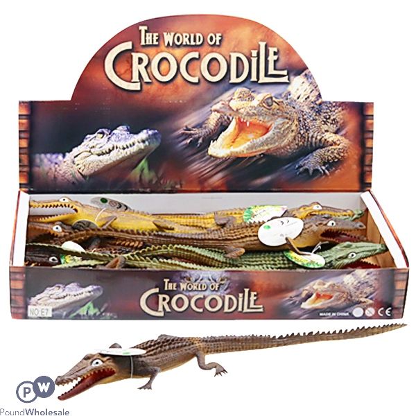Super-large Crocodile Squeaker Toys 20" Cdu