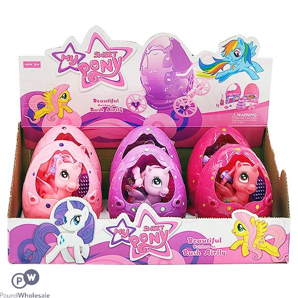 Pony With Diy Push Carriage Cdu