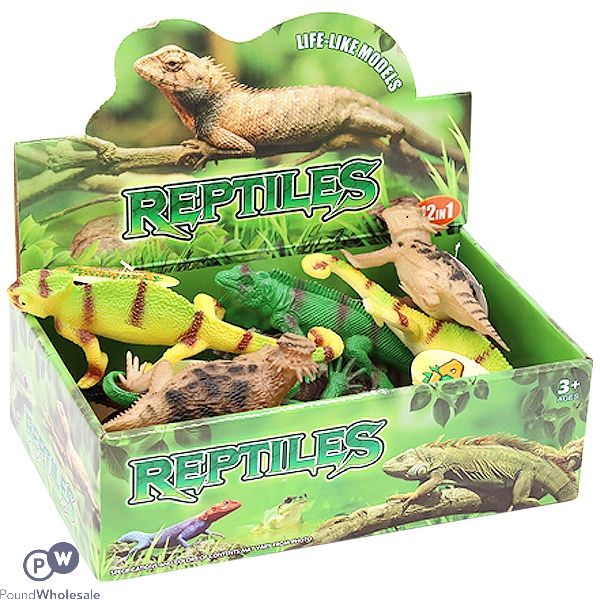 Reptiles Assorted Cdu Display Box